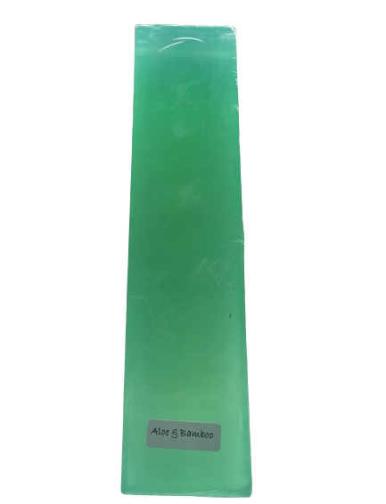 Glycerine Melt and Pour Soap - Aloe and Bamboo - 1kg