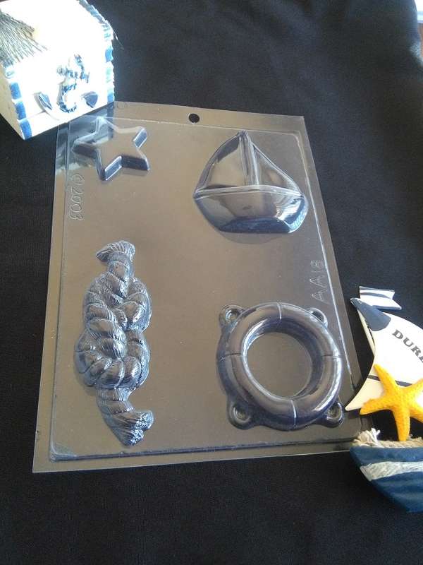 Boat Themed Mould - AA18 - PVC