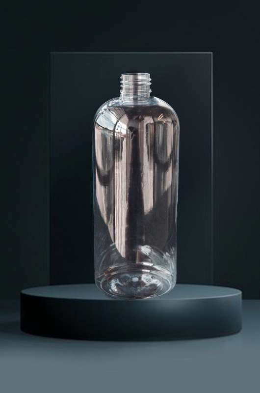 Boston Bottle (Clear) - 250ml Short