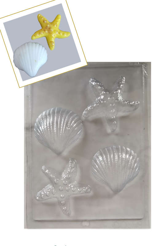 Ocean Themed Mould - DH21 - PVC