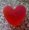 Deep Heart Silicone Mould - 83g