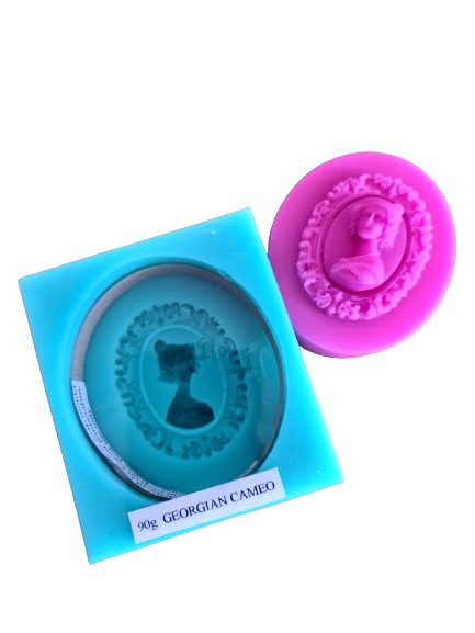 Georgian Cameo Silicone Mould - 90g