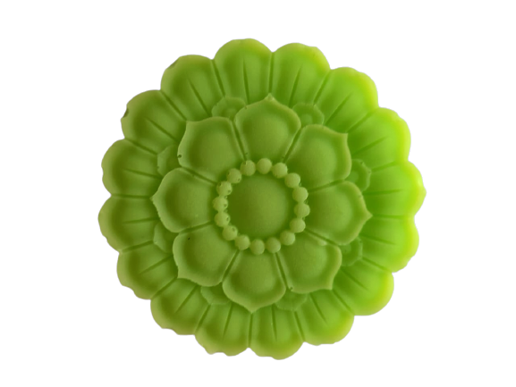 Scalloped Round Silicone Mould - 70g