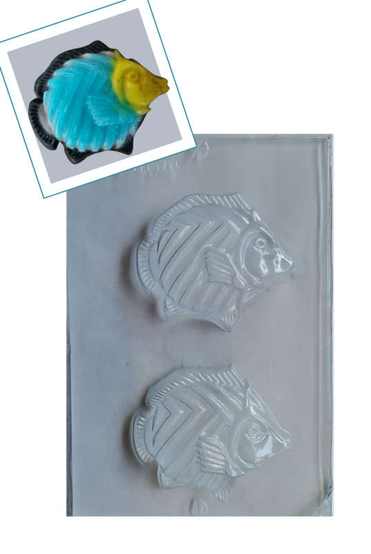 SB01 - Funky Fish Mould - 100g - PVC