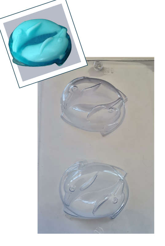 SB08 - Dolphins Entwined Mould - 120g - PVC