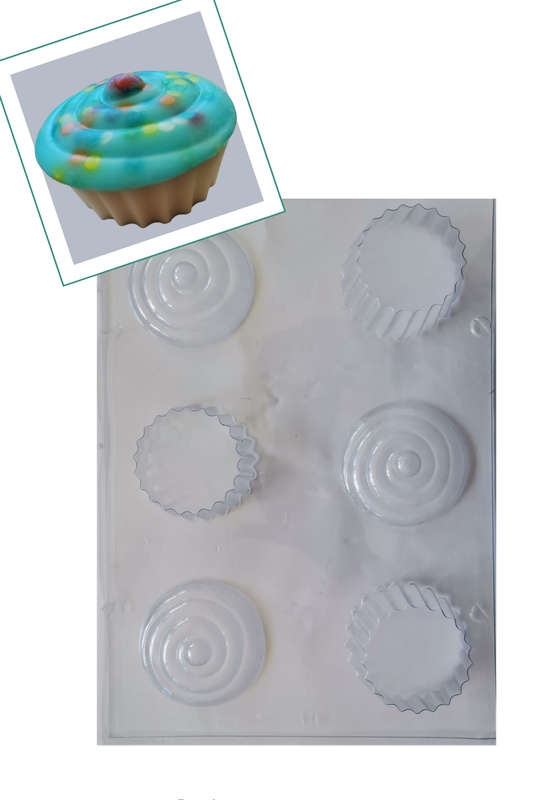 SB89 - Cupcake Mould - 140g - PVC