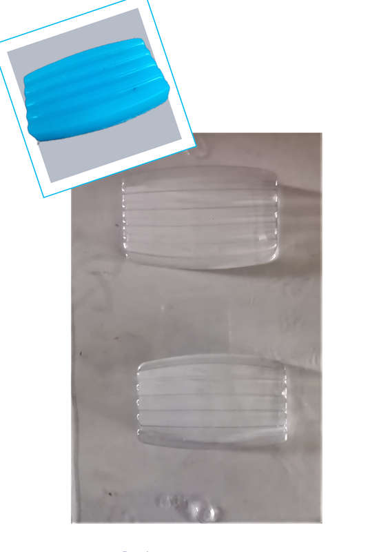 SB18 - Wavy Bar Mould - 80g - PVC