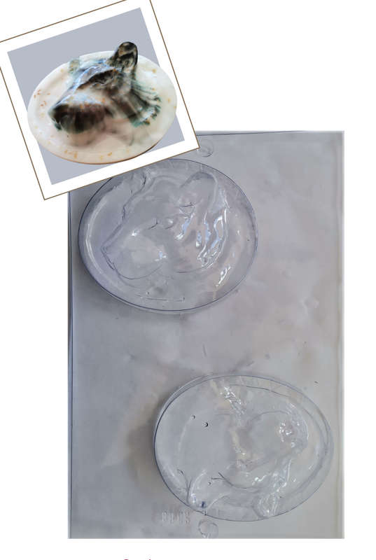 SB68 - Big Five Leopard Mould - 120g - PVC
