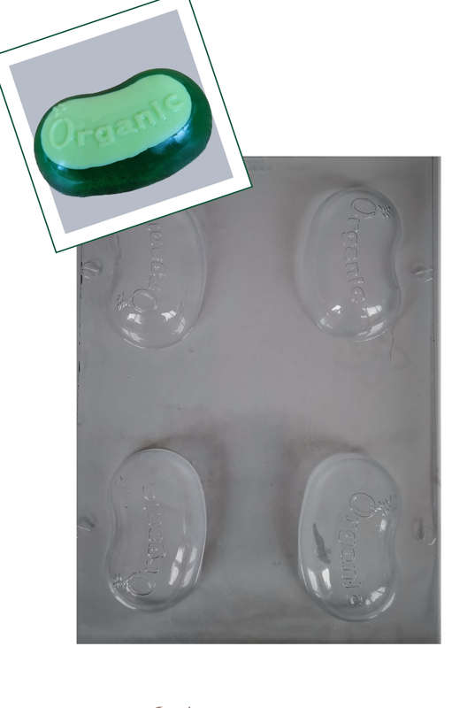 SB87 - Organic Bean Bar Mould - 120g - PVC