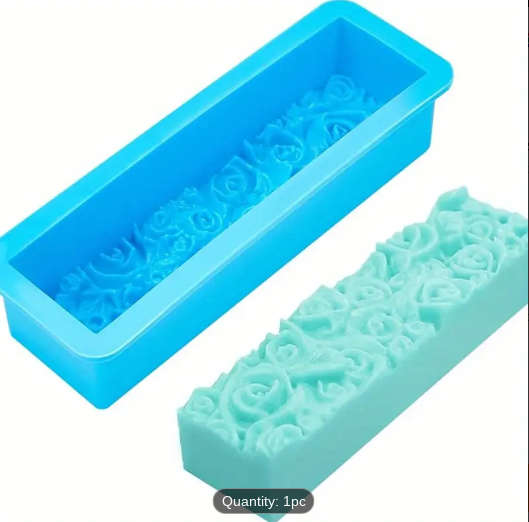 Silicone Rose Loaf Mould