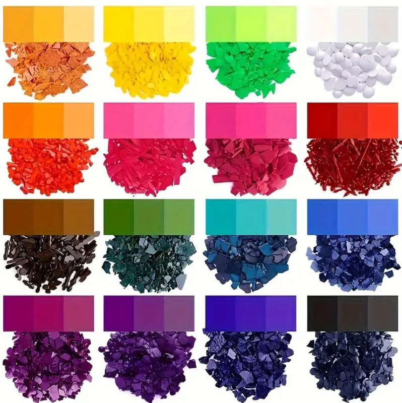 16pcs Candle Dye Flakes Set - 5g each