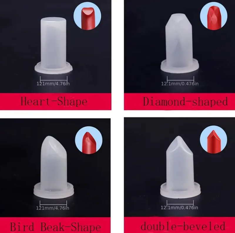 Lipstick Mould Set - 4 Designs
