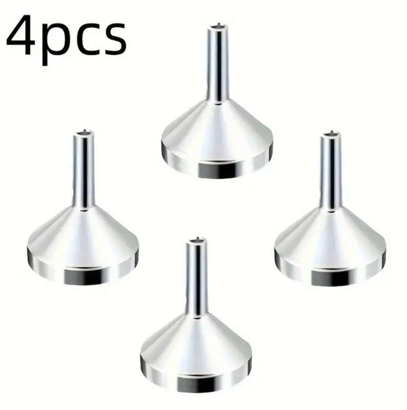 Metal Funnel Set - 4pcs