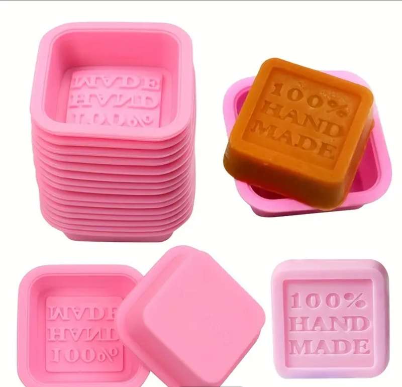 100% Hand Made Silicone Soap Mould