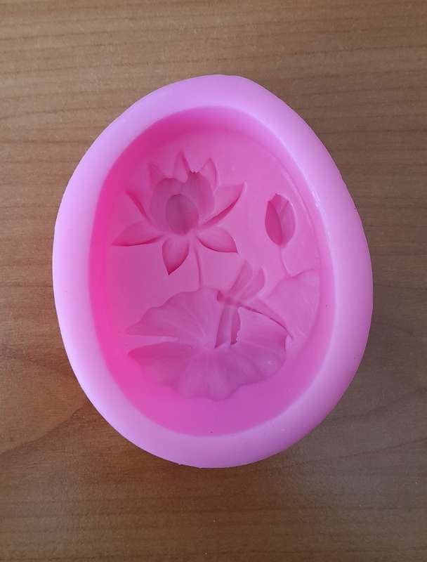 Lily Dragonfly Silicone Mould - 9x7cm
