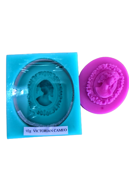Victorian Cameo Silicone Mould - 92g