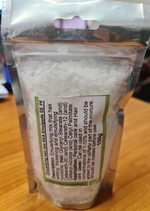 Emulsifying Wax Mix (Emulgade SE-PF) - 100g