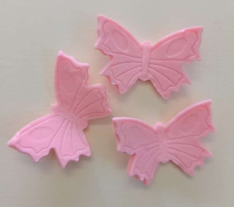 Soap Embeds - Butterfly (Pink) - 16pc