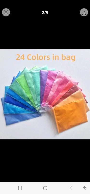24 Colors Resin Mica Powder - 120g