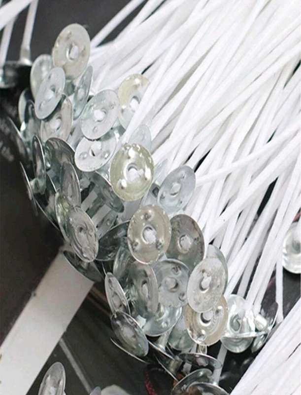 Pre-Waxed Wick in Sustainer - 50pcs