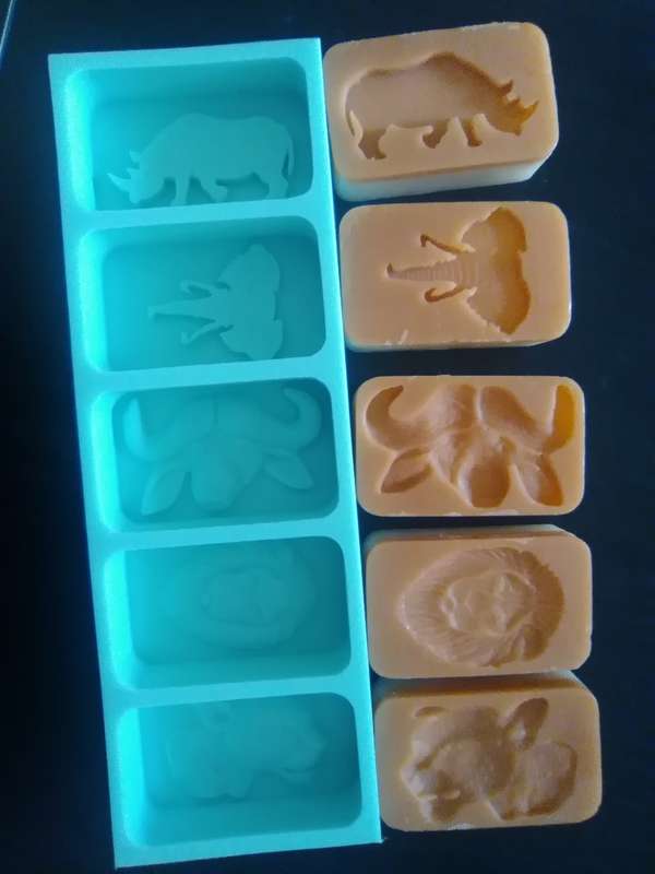 Big Five Silicone Mould