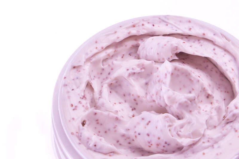 Cream Body Scrub Fragrance Free (White) - 1kg