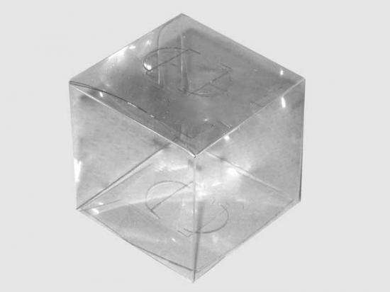 Clear PVC Packaging Cube