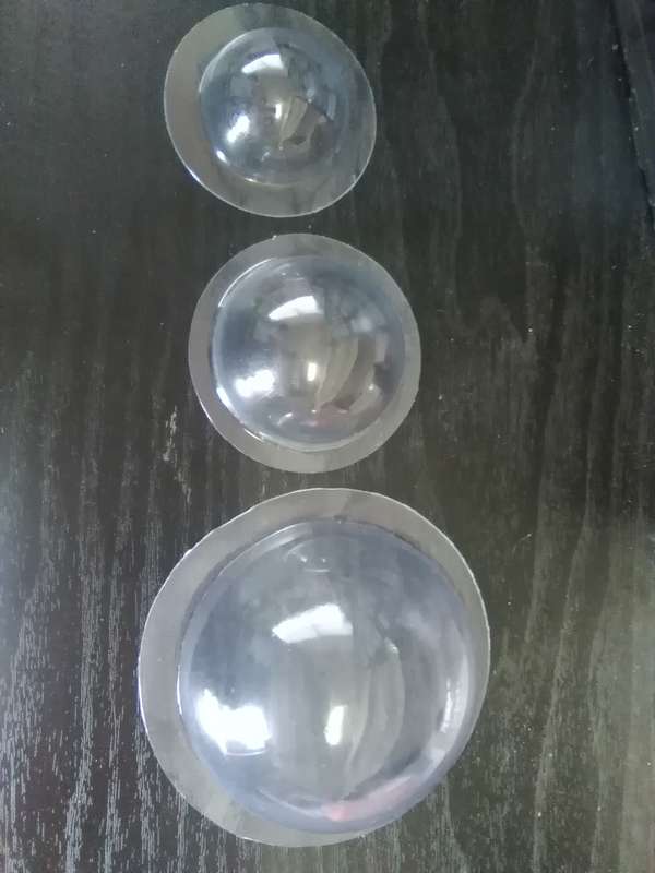 Clear Fizz Ball Round Mould - 45mm