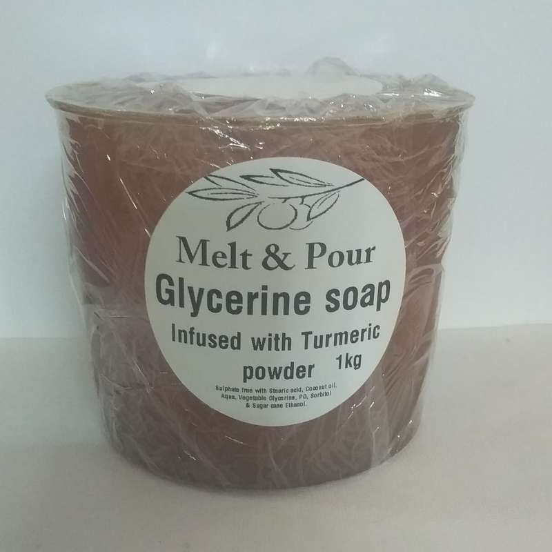 Infusions Melt and Pour Soap - Turmeric - 1kg