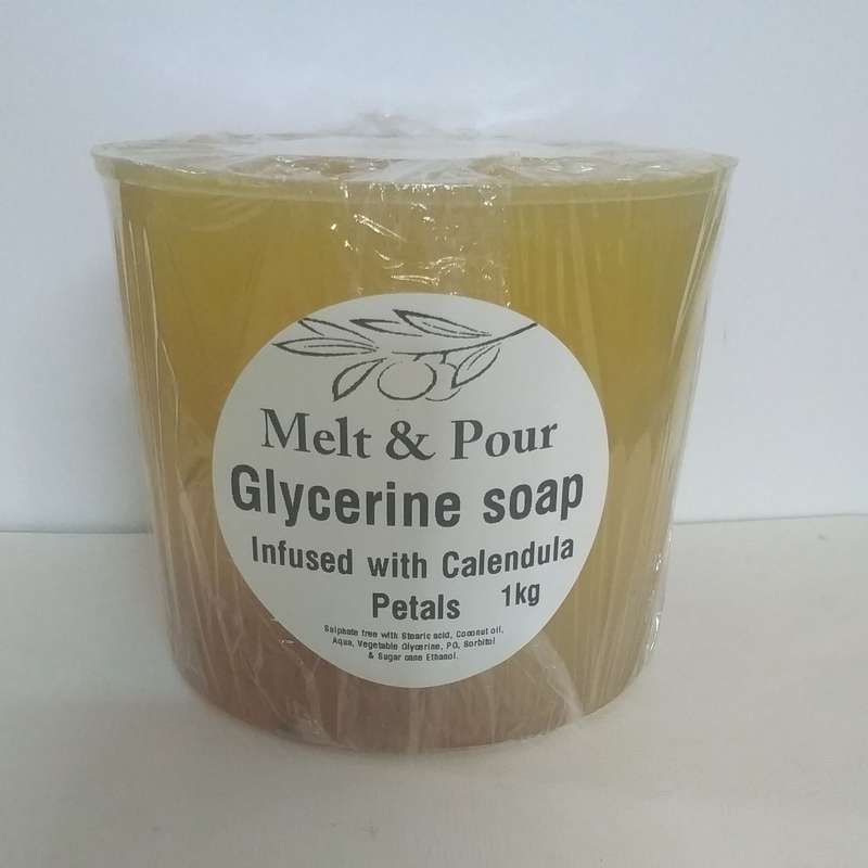 Infusions Melt and Pour Soap - Natural Calendula - 1kg