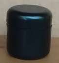 Short Jar with Lid (Black) - 50ml