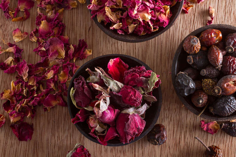 Dried Red Rose Petals - 1kg