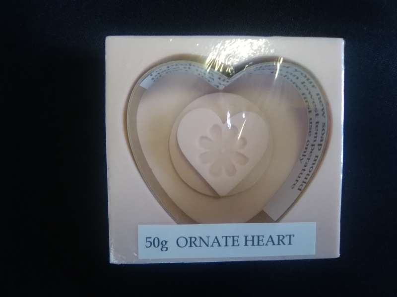 Ornate Heart Silicone Mould - 57g