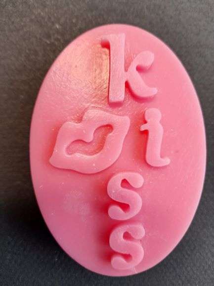 Silicone Soap Mould - Kiss