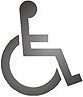 Stencil Wheelchair Size - 150mm x 180mm code 221 001215