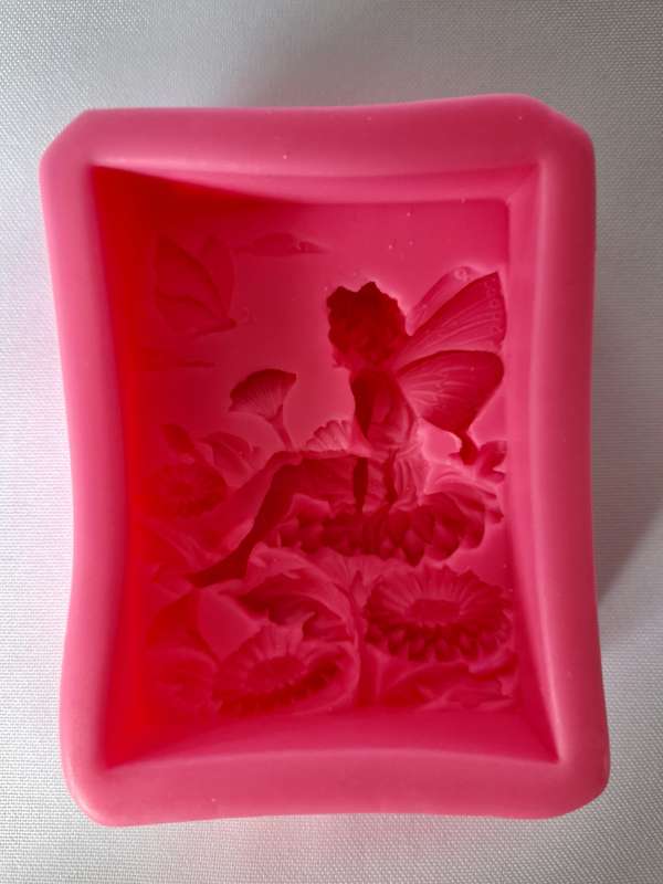 Sitting Fairy and Butterfly Mould