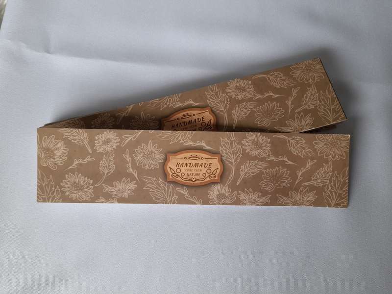 Handmade Patterned Paper Soap Wrappers - 90pcs