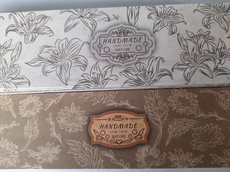 Handmade Patterned Paper Soap Wrappers - 90pcs