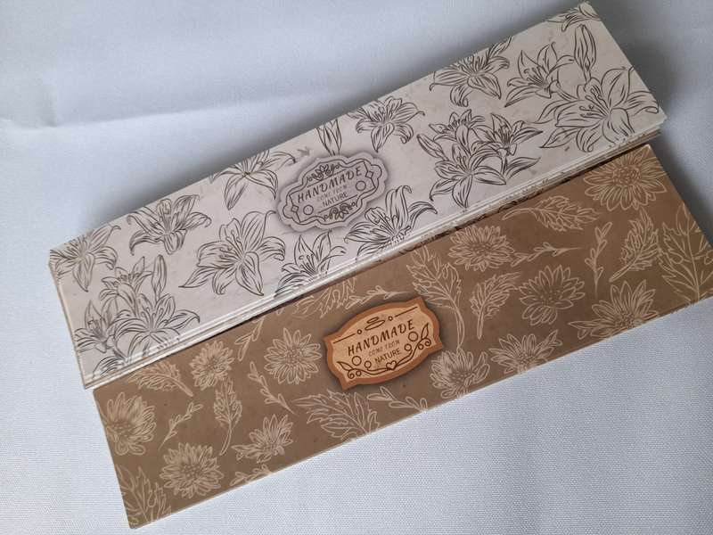 Handmade Patterned Paper Soap Wrappers - 90pcs