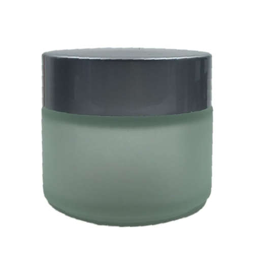 Frosted Jar with Silver Lid - 100ml