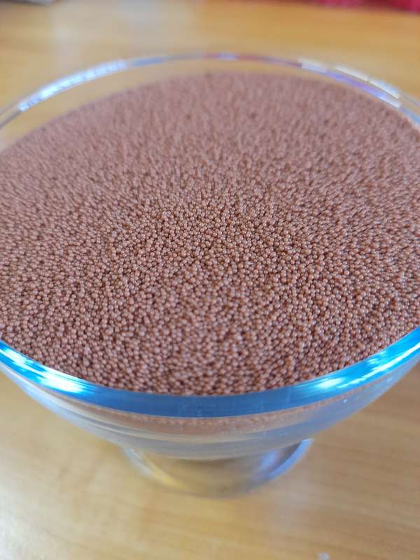 Biodegradable Wax Exfoliating Beads - Mahogany Rust - 100ml