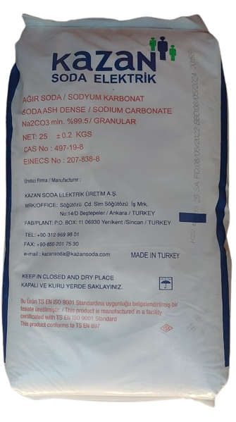 Soda Ash Dense (Washing Soda) >99.5% Granular