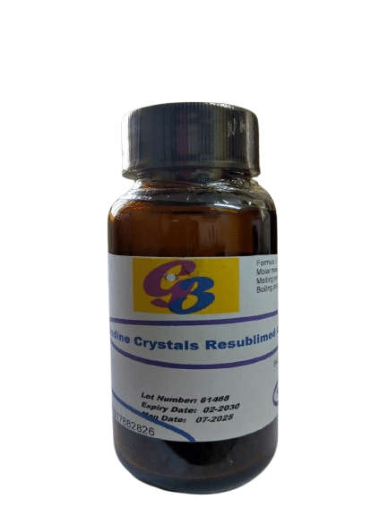 Iodine  Crystals Resublimed AR 99.99%