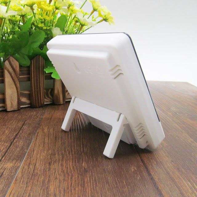 Digital Temperature & Humidity Thermometer Indoor Clock
