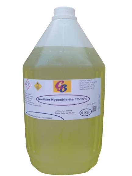 Sodium Hypochlorite 12-15% CP