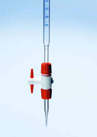 Burette with PTFE Key Stopcock