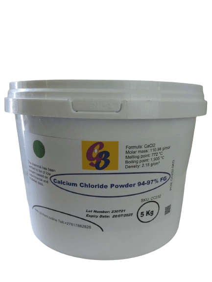 Calcium Chloride Powder 94-97% Food Grade