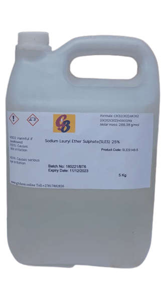 Sodium Lauryl Ether Sulphate (SLES) 25%