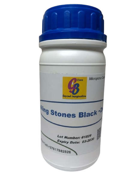 Boiling Stones Black ~2mm CP 500g