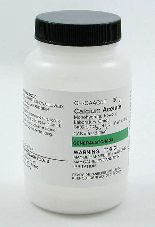 Calcium Acetate Monohydrate 500g